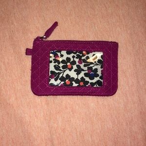 Fuchsia Vera Bradley Card Holder